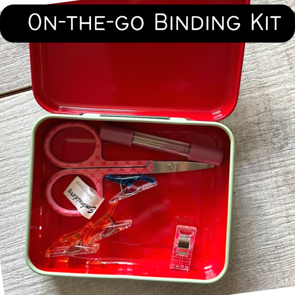On-the-Go Quilt Binding Kit - all you need for a great on-the-go binding bag! Discount - Image 2