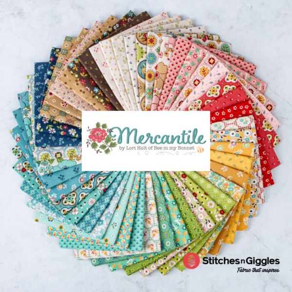 Mercantile Raindrop Sentimental Yardage by Lori Holt for Riley Blake Designs |C14396 RAINDROP Online Hot Sale - Image 2