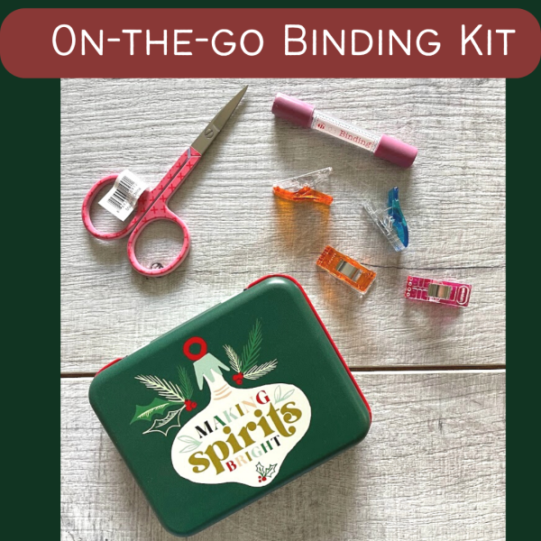 On-the-Go Quilt Binding Kit - all you need for a great on-the-go binding bag! Discount