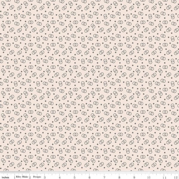 Bee Dots Milk Can Lucille Yardage by Lori Holt for Riley Blake Designs | C14181 MILKCAN Online now